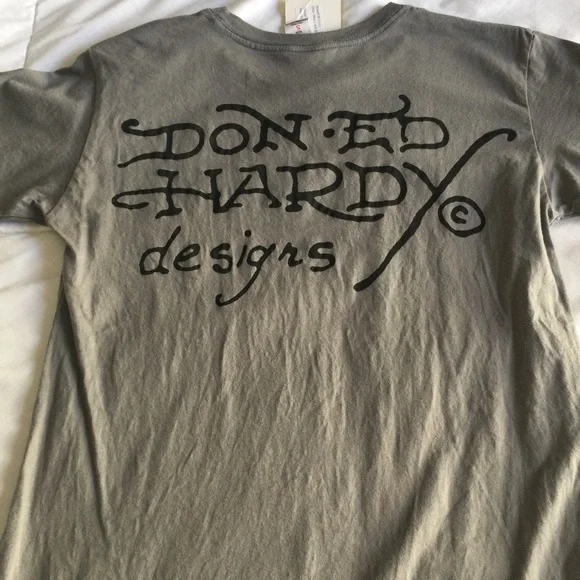 Ed Hardy Crew neck T’shirt by Christian Audigier - Picture 4 of 5